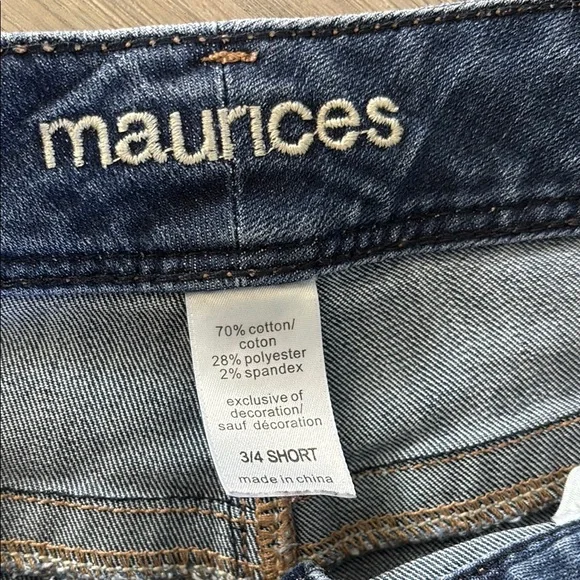 Maurices Low Rise Bermuda Shorts - Picture 3 of 5